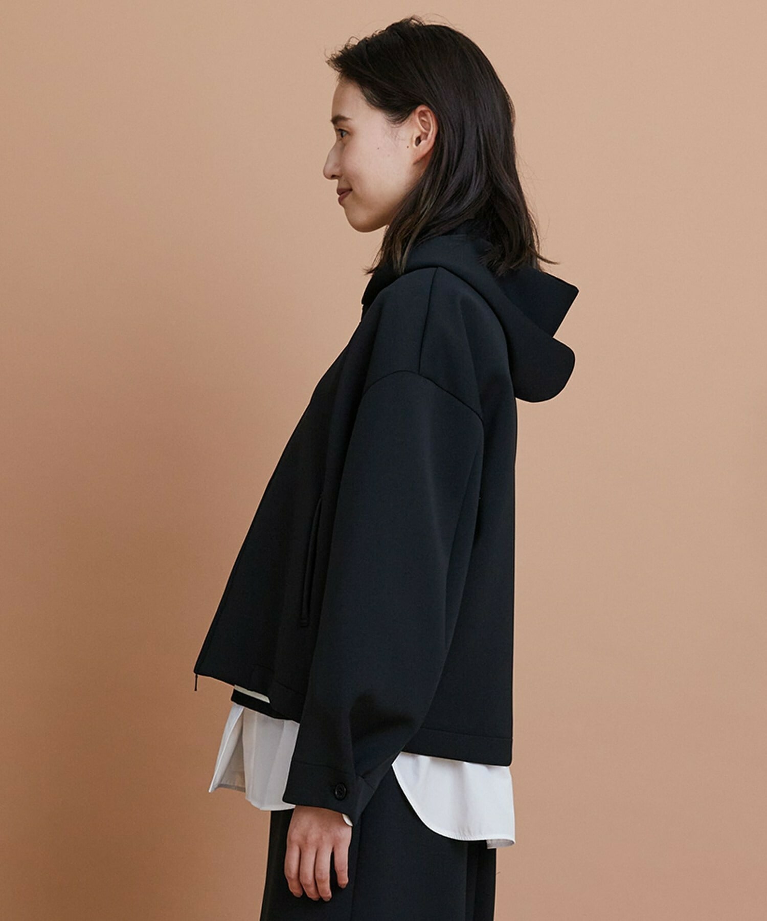 【L'EQUIPE】エアリージャージージップパーカー 詳細画像 ブラック 16