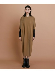 【L'EQUIPE】ハイカウントジャージワンピース 詳細画像 ブラック 1