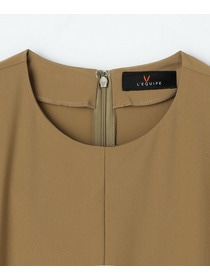 【L'EQUIPE】ハイカウントジャージワンピース 詳細画像 ブラック 10