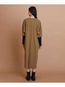 【L'EQUIPE】ハイカウントジャージワンピース 詳細画像 ブラック 3