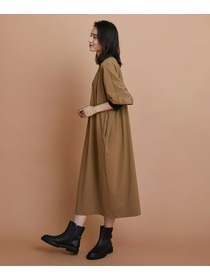 【L'EQUIPE】ハイカウントジャージワンピース 詳細画像 ブラック 5