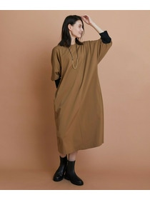 【L'EQUIPE】ハイカウントジャージワンピース 詳細画像 ブラック 6