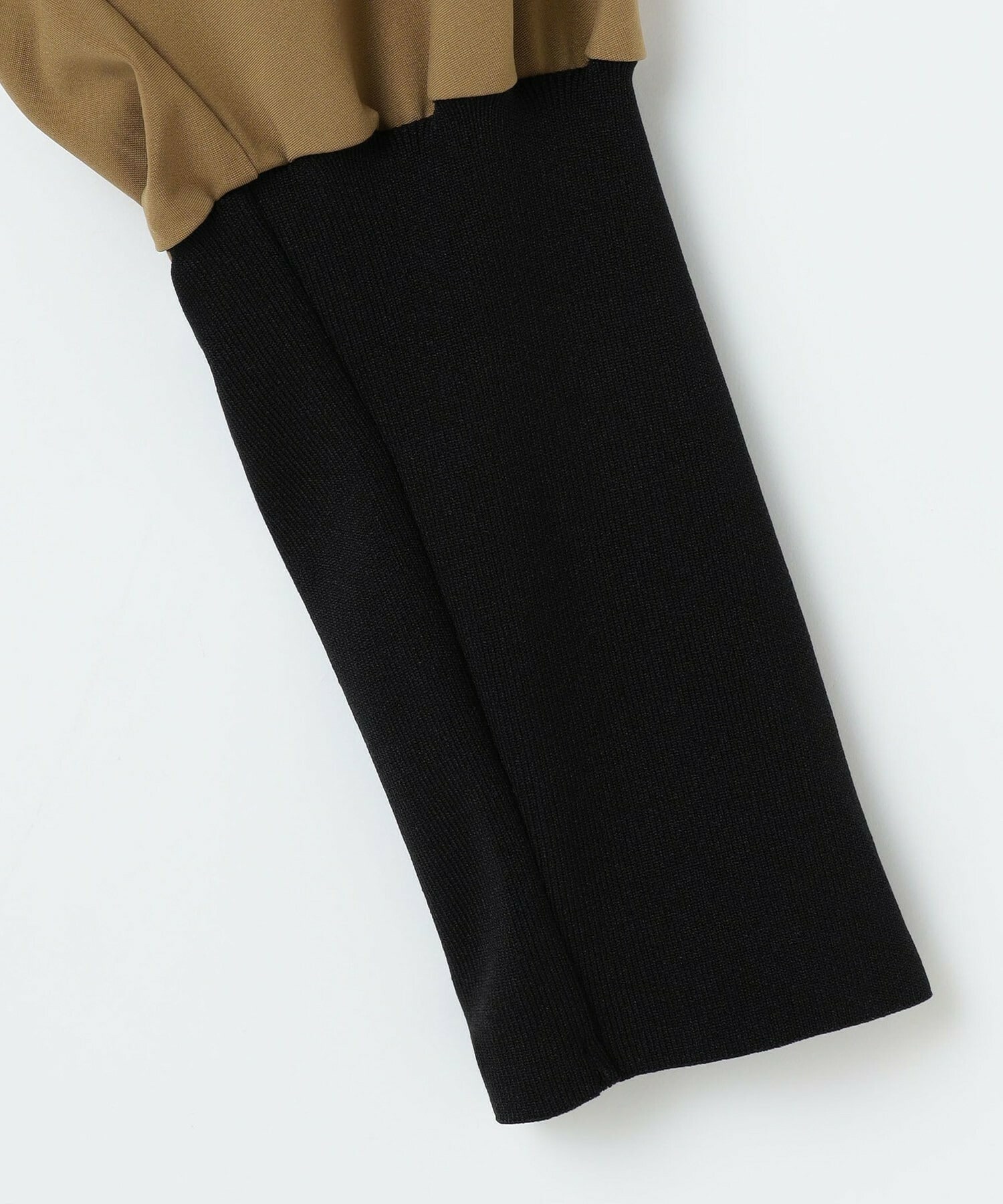 【L'EQUIPE】ハイカウントジャージワンピース 詳細画像 ブラック 13