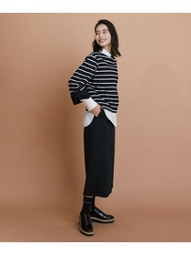 【L'EQUIPE】エアリージャージータイトスカート 詳細画像 ブラック 2