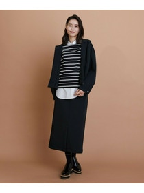 【L'EQUIPE】エアリージャージータイトスカート 詳細画像 ブラック 6