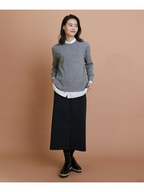 【L'EQUIPE】エアリージャージータイトスカート 詳細画像 ブラック 8