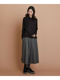 【L'EQUIPE】ウール梳毛カーディガン 詳細画像 ブラック 3