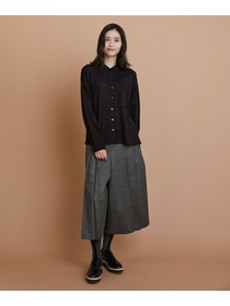 【L'EQUIPE】ウール梳毛カーディガン 詳細画像 ブラック 5