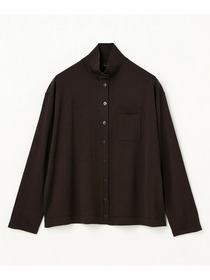 【L'EQUIPE】ウール梳毛カーディガン 詳細画像 ブラック 6