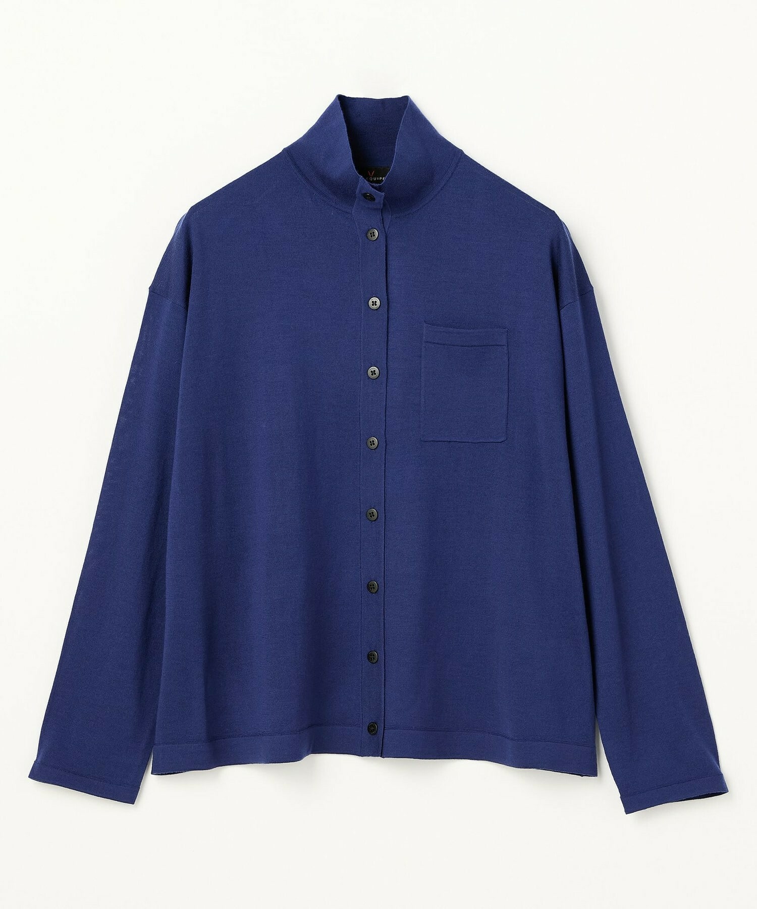 【L'EQUIPE】ウール梳毛カーディガン 詳細画像 ブラック 16