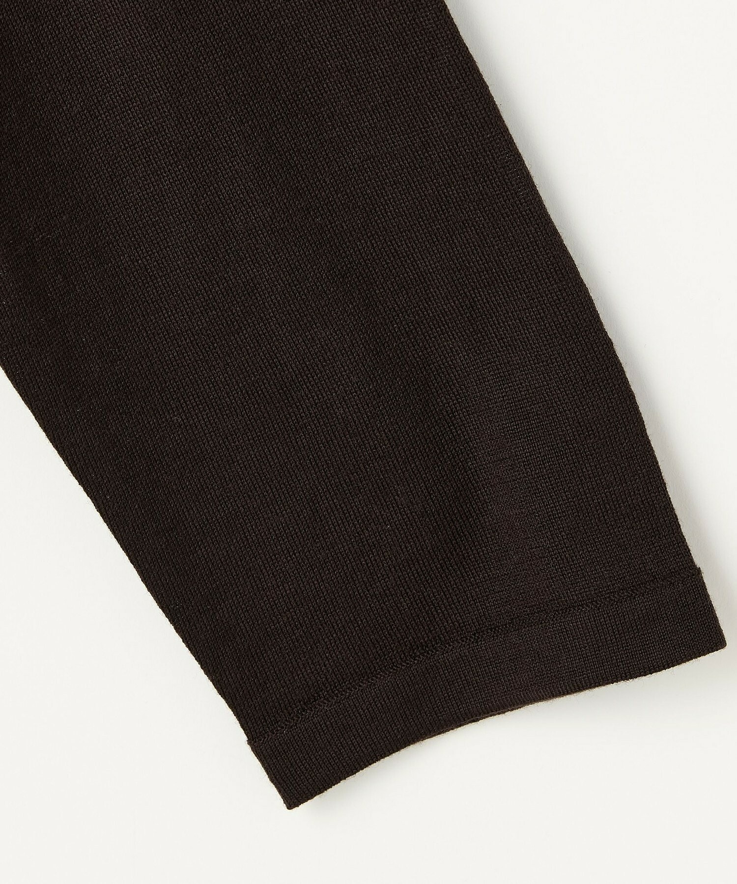 【L'EQUIPE】ウール梳毛カーディガン 詳細画像 ブラック 20