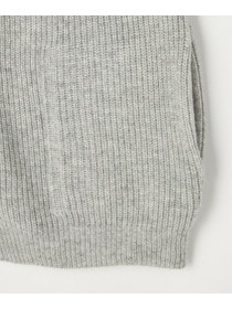 【L'EQUIPE】片畦ニット襟付きカーディガン 詳細画像 ライトグレー 17