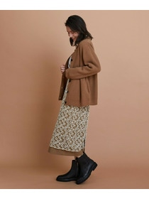 片畦ニット襟付きカーディガン｜BIGI online store - ビギ