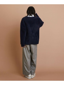 【L'EQUIPE】FOX接結カーディガン 詳細画像 ネイビー 7