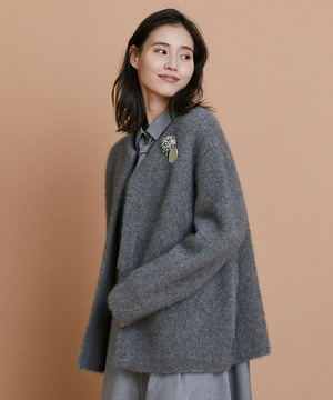 FOX接結カーディガン