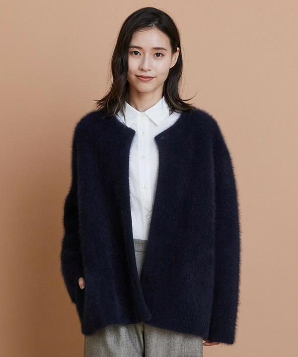 FOX接結カーディガンFOX接結カーディガン