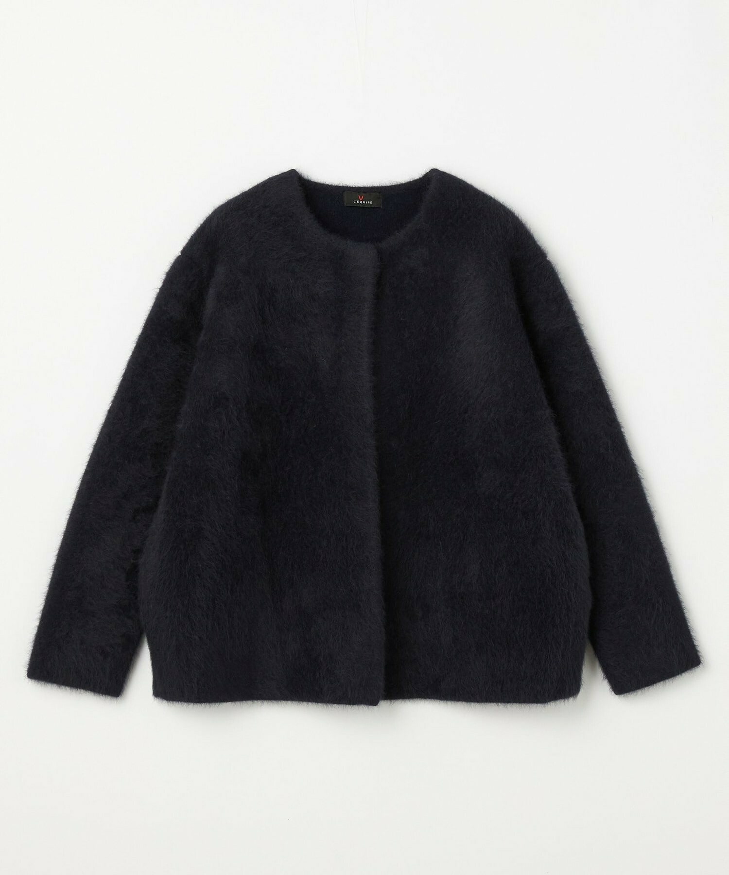 【L'EQUIPE】FOX接結カーディガン 詳細画像 ネイビー 15