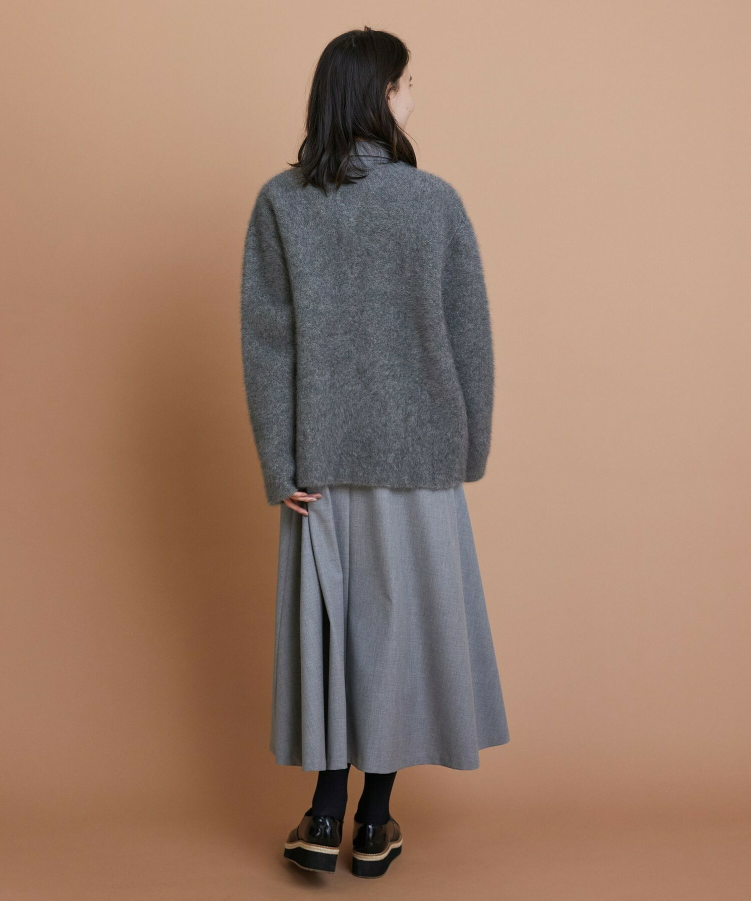 【L'EQUIPE】FOX接結カーディガン 詳細画像 ネイビー 3