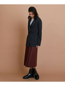 【L'EQUIPE】ウールポリ接結ニットジャケット 詳細画像 ブラック 4