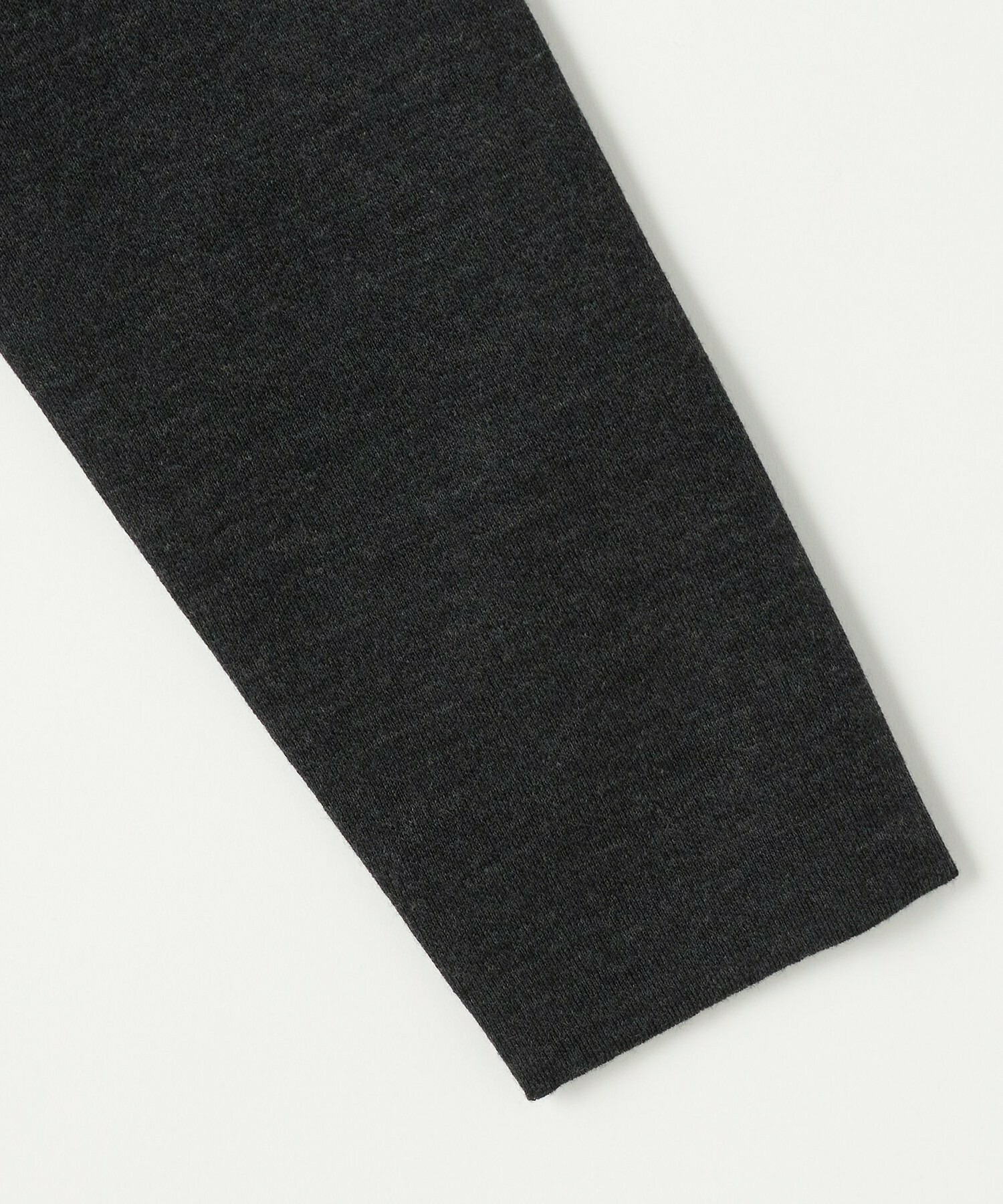 【L'EQUIPE】ウールポリ接結ニットジャケット 詳細画像 ブラック 15