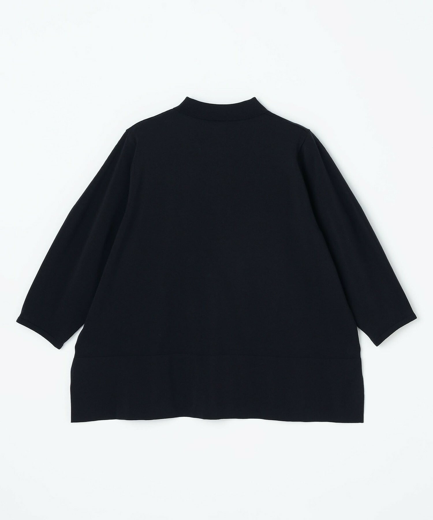 【L'EQUIPE】綿ポリストレッチニットポロ 詳細画像 ネイビー 11