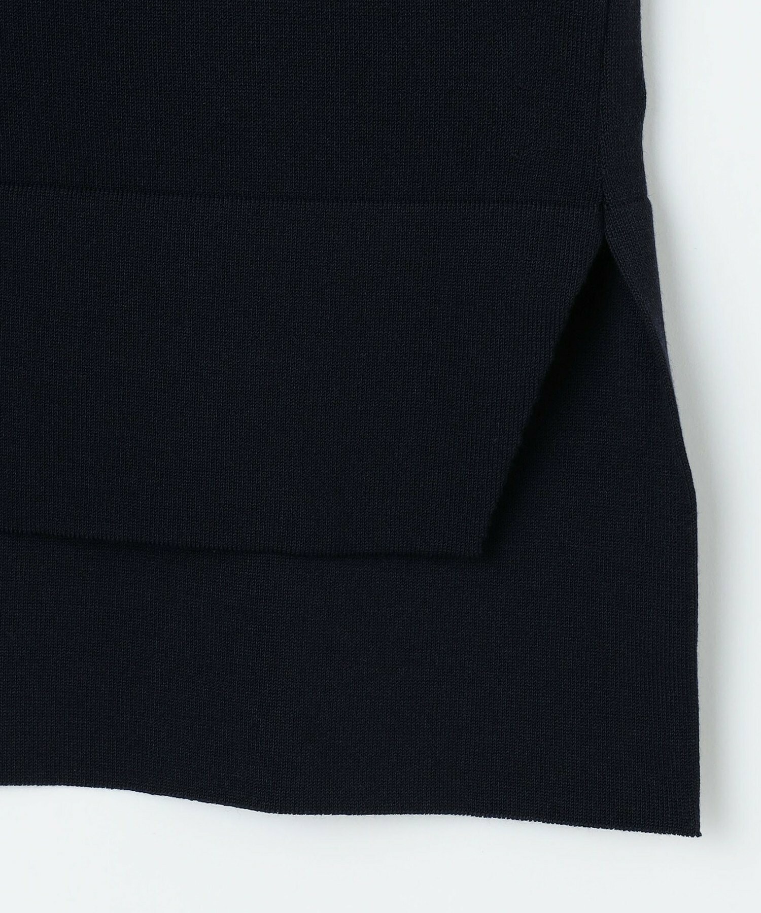 【L'EQUIPE】綿ポリストレッチニットポロ 詳細画像 ネイビー 14