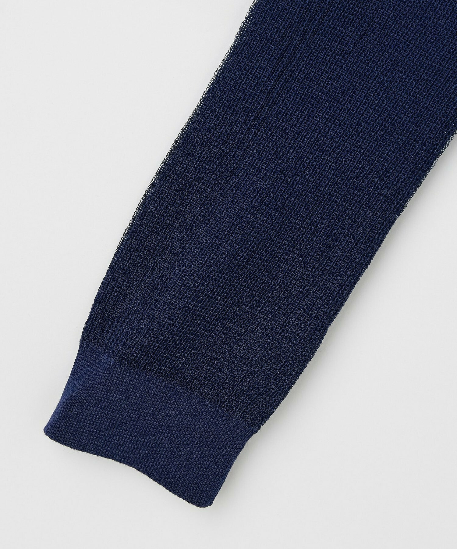 【L'EQUIPE】綿ポリ針抜きリブニットトップス 詳細画像 ネイビー 11