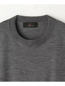 【L'EQUIPE】ウールハイゲージニットプルオーバー 詳細画像 ネイビー 20