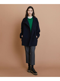 【L'EQUIPE】ウールハイゲージニットプルオーバー 詳細画像 ネイビー 5