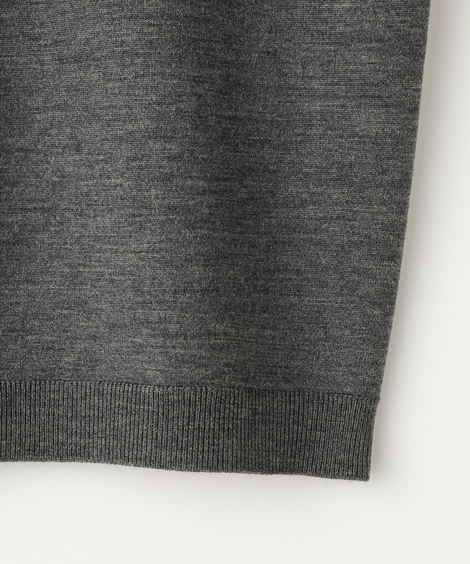 【L'EQUIPE】ウールハイゲージニットプルオーバー 詳細画像 ネイビー 22