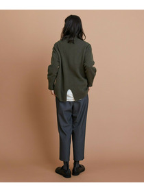 【L'EQUIPE】カシミヤ混ハイネックニットプルオーバー 詳細画像 サックスブルー 10