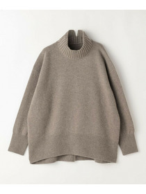 【L'EQUIPE】カシミヤ混ハイネックニットプルオーバー 詳細画像 サックスブルー 23