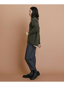 【L'EQUIPE】カシミヤ混ハイネックニットプルオーバー 詳細画像 サックスブルー 9