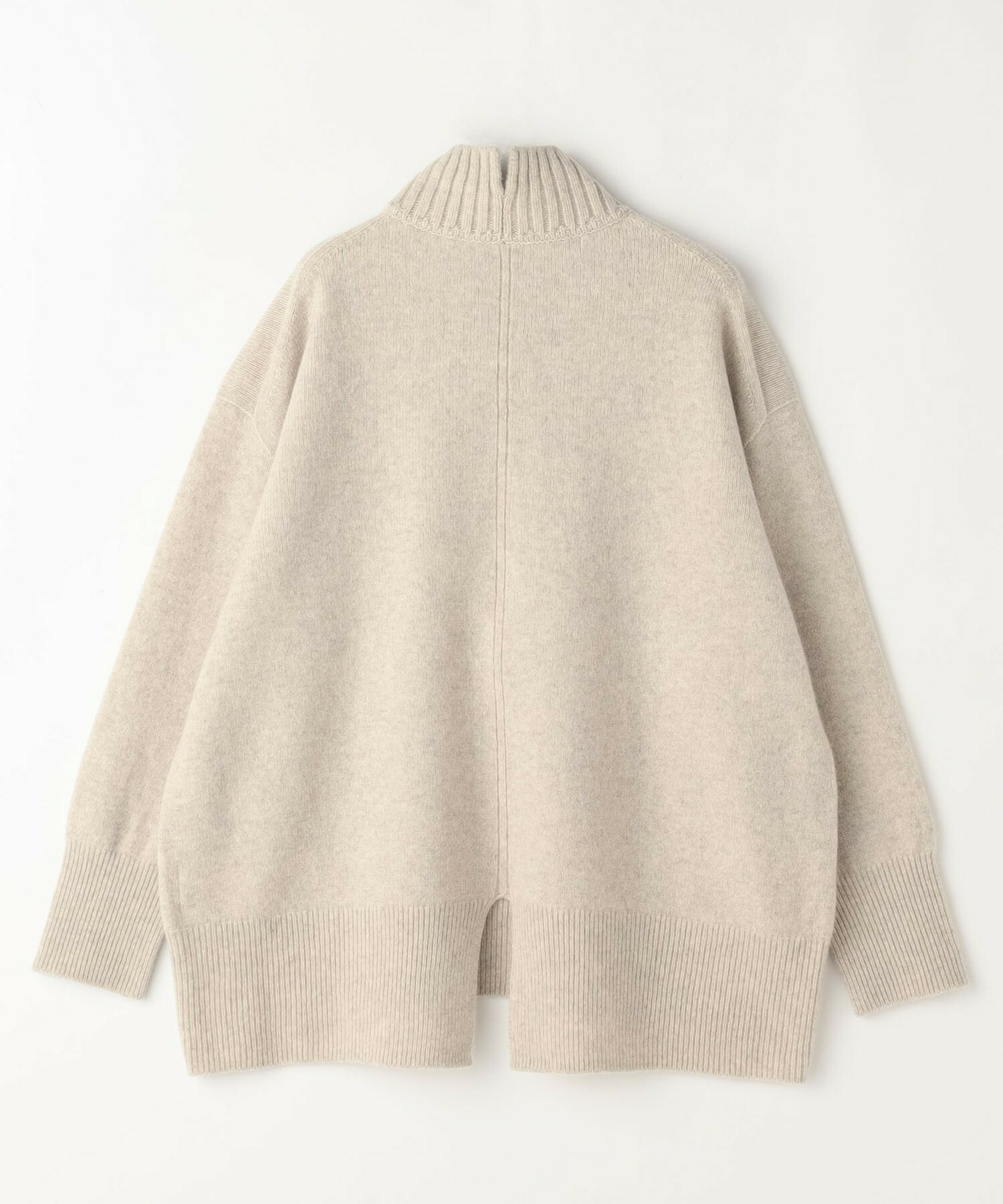 【L'EQUIPE】カシミヤ混ハイネックニットプルオーバー 詳細画像 サックスブルー 24