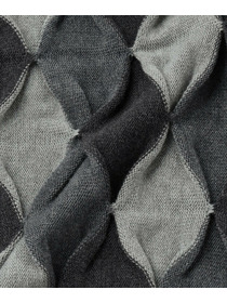 【L'EQUIPE】ウールダイヤ柄ニットプルオーバー 詳細画像 グレー系その他 29