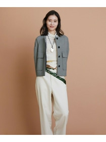 【L'EQUIPE】［eclat 2025年11月号掲載商品］manipuri モンゴルフィエバルーンスカーフ 別注カラー 詳細画像 ブルー系その他 1