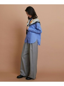 【L'EQUIPE】［eclat 2025年11月号掲載商品］manipuri モンゴルフィエバルーンスカーフ 別注カラー 詳細画像 ブルー系その他 12