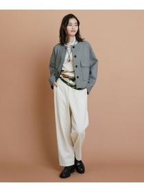 【L'EQUIPE】［eclat 2025年11月号掲載商品］manipuri モンゴルフィエバルーンスカーフ 別注カラー 詳細画像 ブルー系その他 5