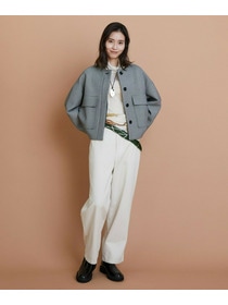 【L'EQUIPE】［eclat 2025年11月号掲載商品］manipuri モンゴルフィエバルーンスカーフ 別注カラー 詳細画像 ブルー系その他 6