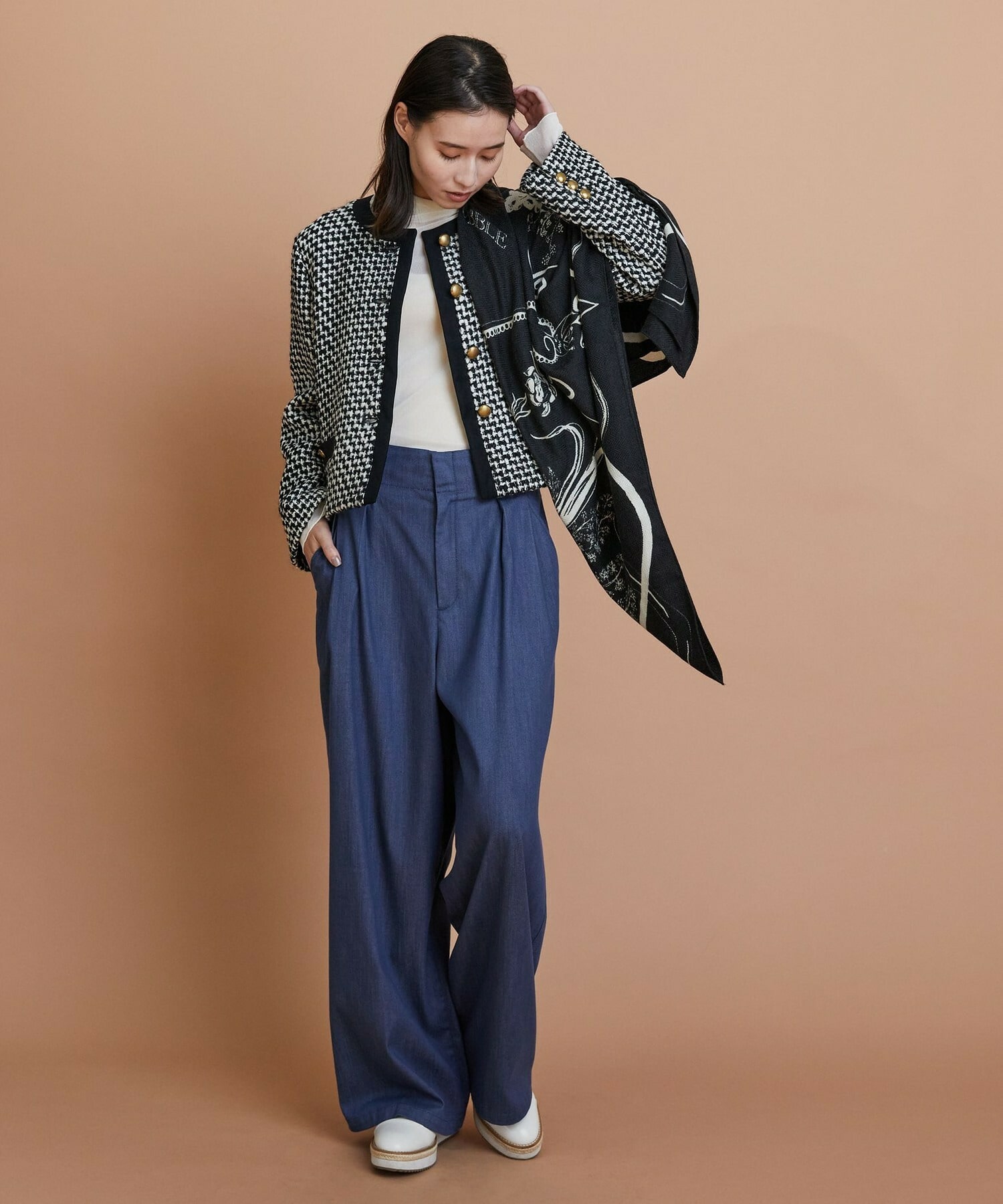 【L'EQUIPE】manipuri  バブル　別注カラー 詳細画像 オフホワイト 8