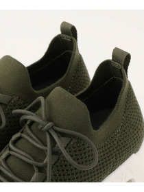 【L'EQUIPE】ASHコラボニットスニーカー 詳細画像 ブラック 11