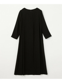 【L'EQUIPE】バックサテンワンピース 詳細画像 ブラック 1