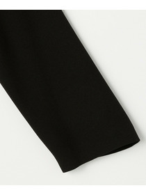 【L'EQUIPE】バックサテンワンピース 詳細画像 ブラック 4