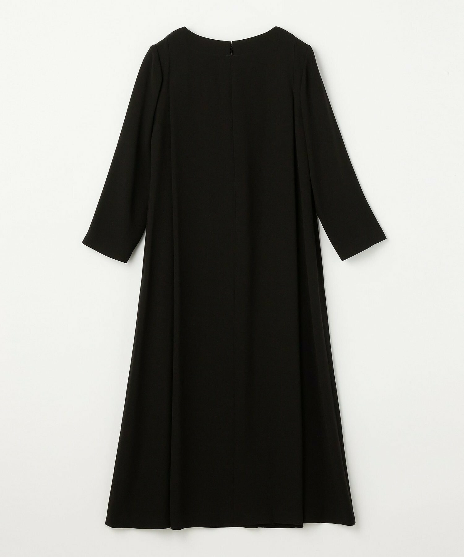 【L'EQUIPE】バックサテンワンピース 詳細画像 ブラック 1