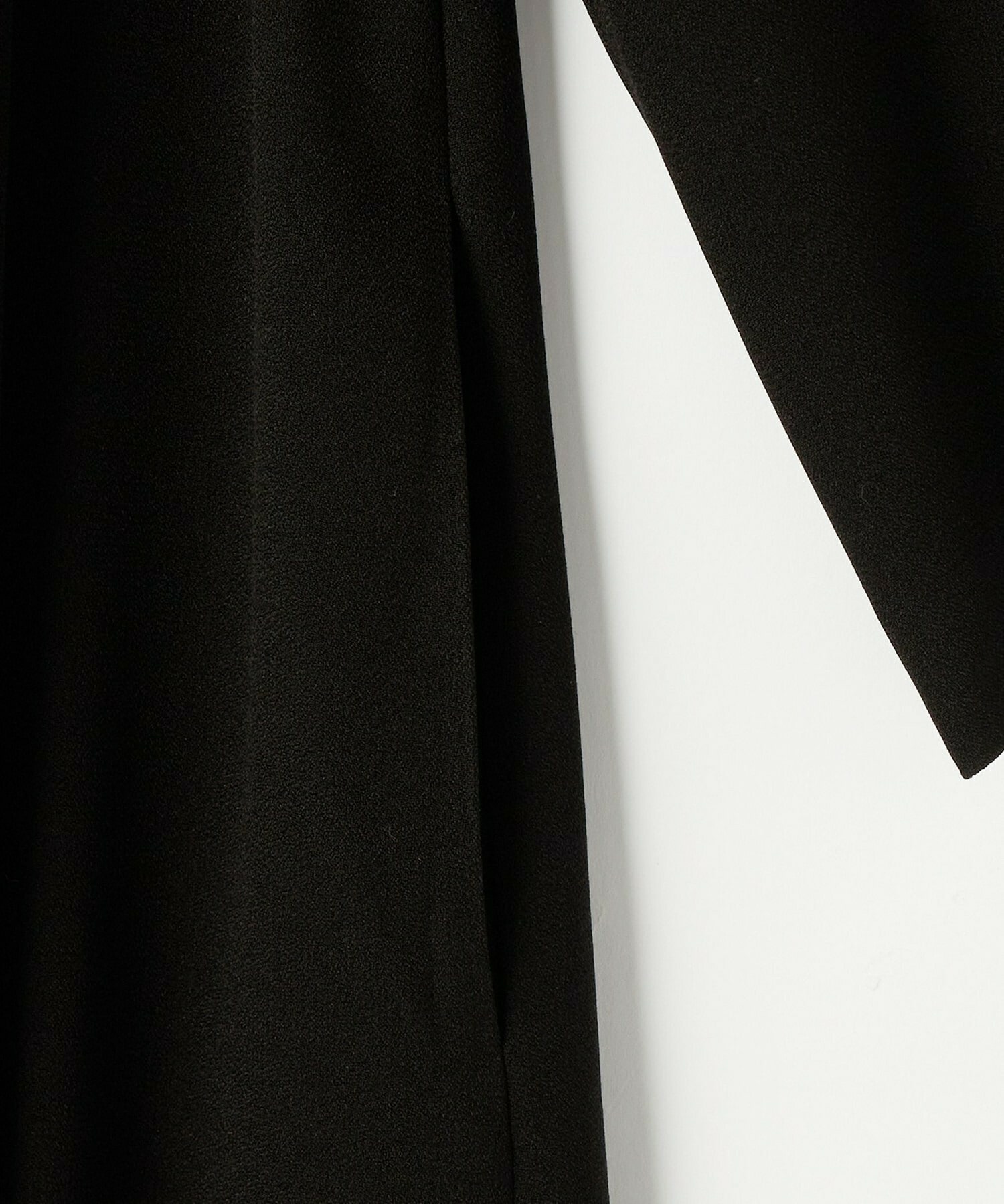 【L'EQUIPE】バックサテンワンピース 詳細画像 ブラック 5