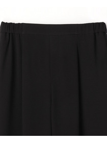 【L'EQUIPE】バックサテンパンツ 詳細画像 ブラック 2