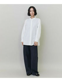 【L'EQUIPE】【Lサイズ】コットンハイパワーブロードブラウス 詳細画像 ホワイト 2