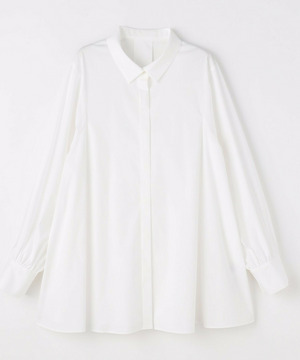 【L'EQUIPE】【Lサイズ】コットンハイパワーブロードブラウス 詳細画像 ホワイト 1