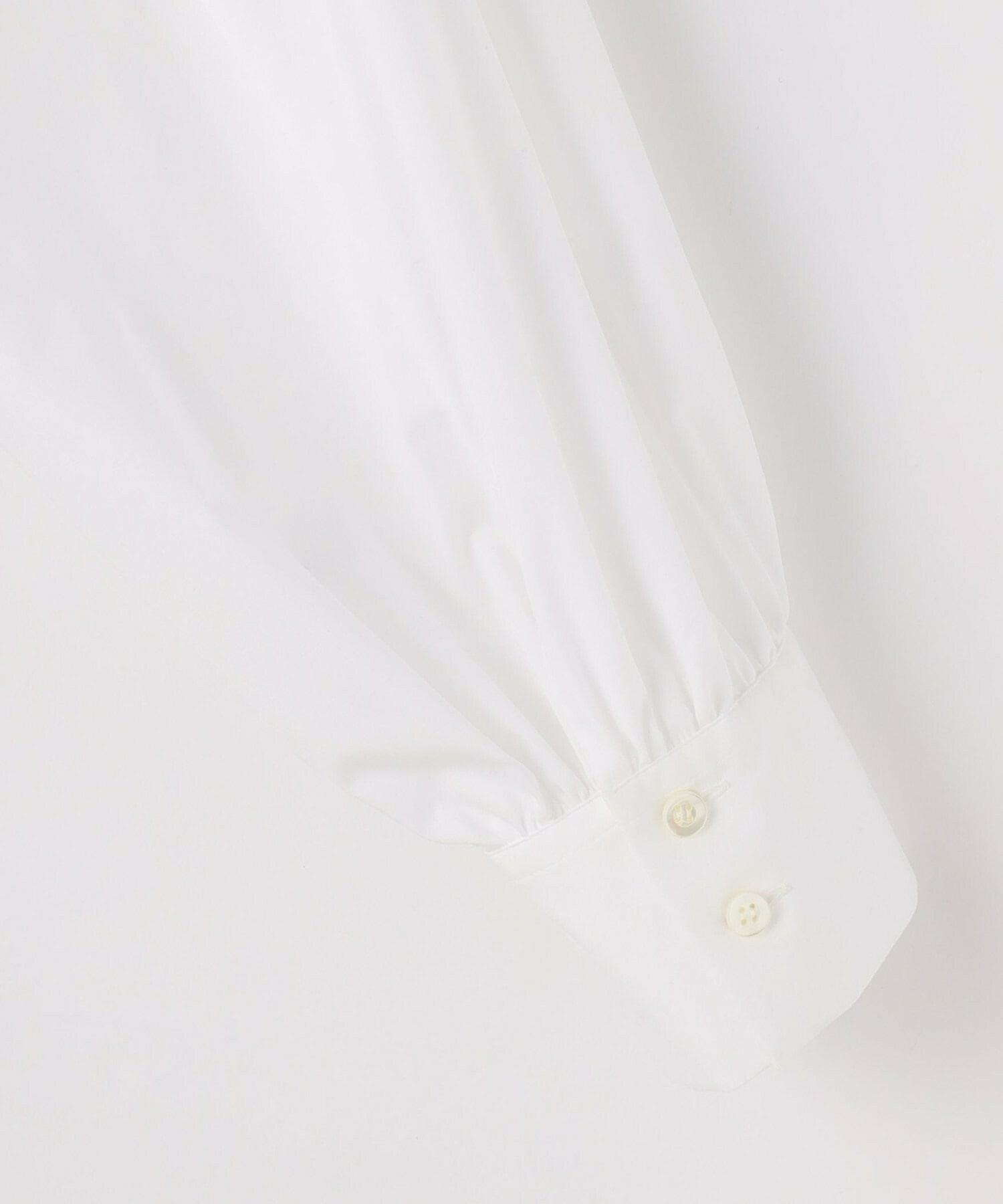 【L'EQUIPE】【Lサイズ】コットンハイパワーブロードブラウス 詳細画像 ホワイト 8