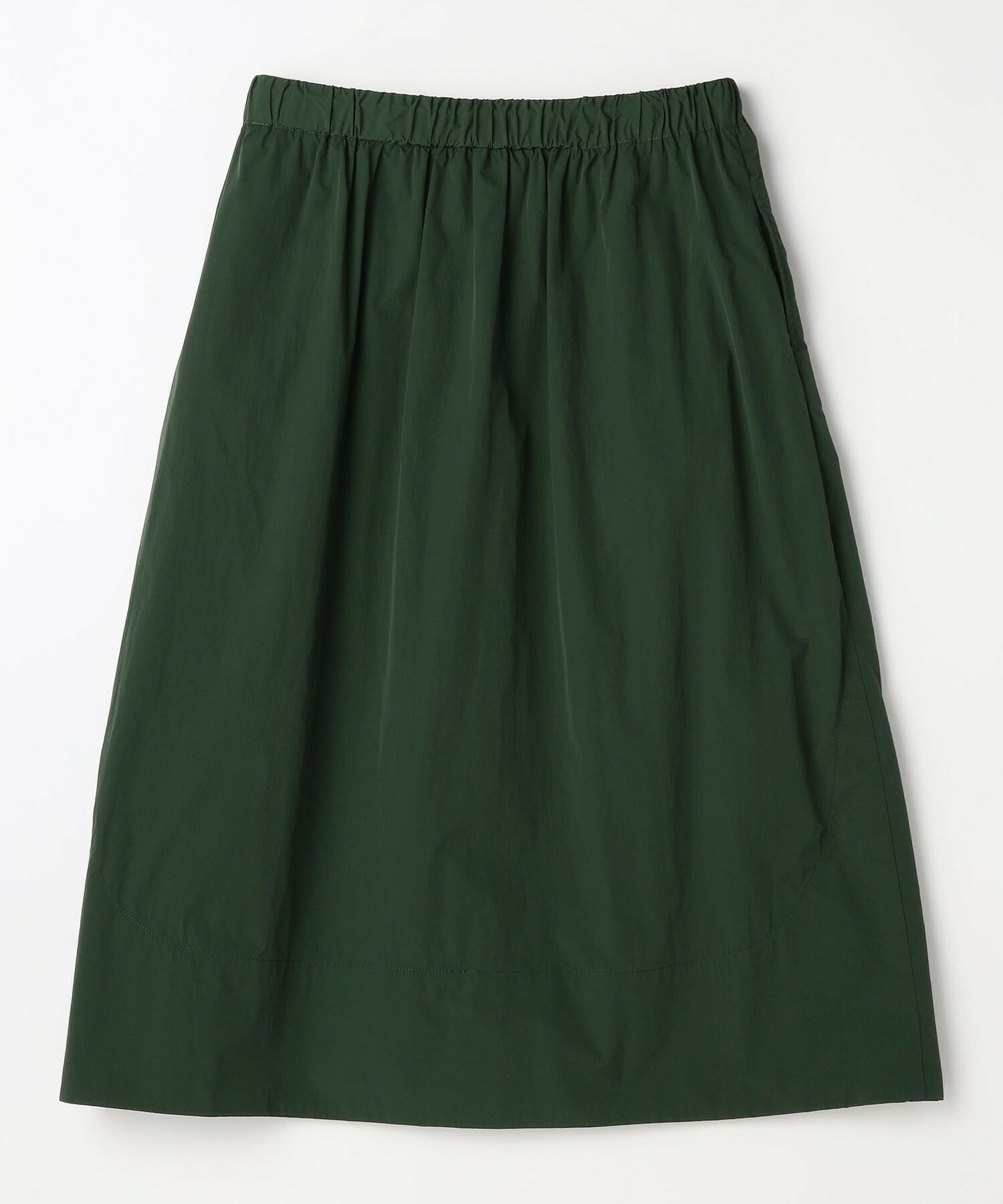 【L'EQUIPE】【Lサイズ】ビンテージナイロンタフタスカート 詳細画像 グリーン 1